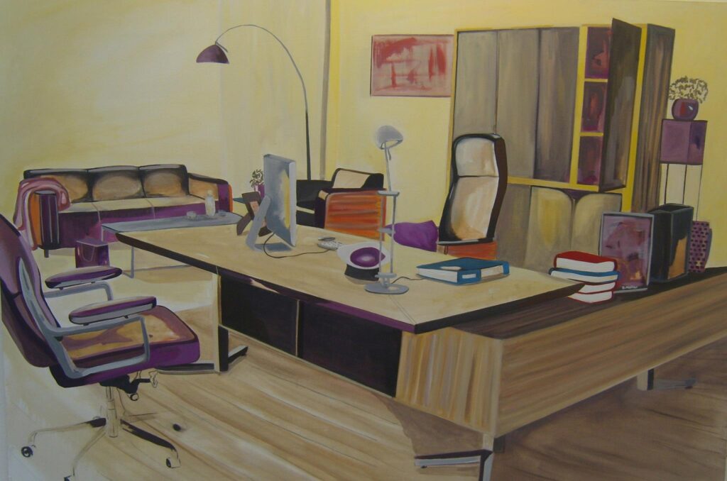 office fine art painting