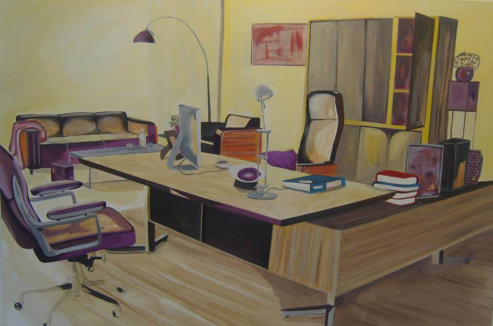 Fine Art Painting by Bram Mottiar
